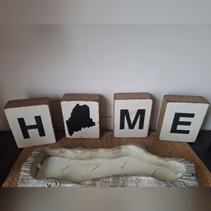 Rustic Marlin Maine Home Blocks